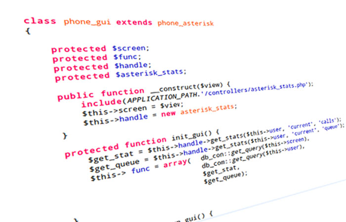 Customizing VoIP-Anlage